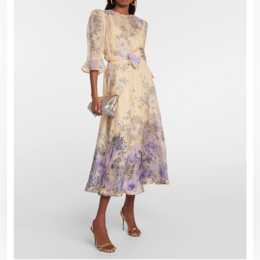 Zimmermann Floral Midi Dress